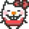 Emojis pixel hello kitty 🥰♥️ 28