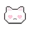 Pixel kitty emojis 🐱 MOV 17