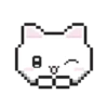 Pixel kitty emojis 🐱 MOV 19