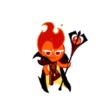 Fire Spirit Cookie gifs (crk) 6