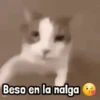 Beso en la nalga