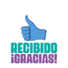 RECIBIDO ¡GRACIAS!