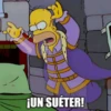 ¡UN SUÉTER!