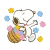 Snoopy en primavera 🌺🌻 8