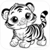 Animalitos en Blanco y Negro💞1🇵🇪Clásica 12