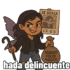 SE BUSCA ROBBADO POLVO MÁGICO hada delincuente