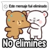 ①Este mensaje fué eliminado No elimines
