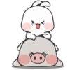 Nuomi Rabbit 2 @tgsticker 18