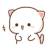 Peach & Goma Cat #3 8