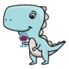 Dino Azul🦕3🇲🇽Movi 9