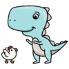 Dino Azul🦕3🇲🇽Movi 12