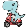 Dino Azul🦕2🇲🇽Movi 17