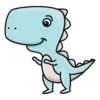 Dino Azul🦕2🇲🇽Movi 18