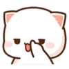 ❤️Peach Cat Mini Emojis🐱 27