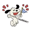 Animated Retro Snoopy 7