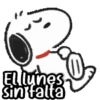 El lunes sin falta