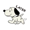 Animated Retro Snoopy 14