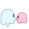 Spooky Halloween cute ghost 16