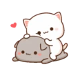 Peach & Goma Cat #1 18