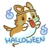 lazy corgi - halloween🎃 8