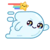 Spooky Halloween cute ghost 19