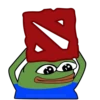 Holding Pepe 28