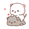 Peach & Goma Cat #1 26