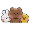 Line Friends Minini🐻🐰🐥 MOV 7
