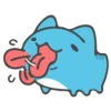 Blue Cat @stickersb2b 5