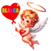 ALFABETO ANGELITO CON CORAZÓN 13