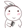 Rabbit Emoji 79👩🏻‍🎨Mov.1712 16