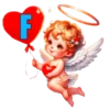 ALFABETO ANGELITO CON CORAZÓN 21