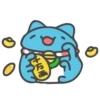 Blue Cat @stickersb2b 8