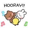 HOORAY!!