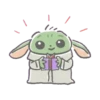 Draw Baby Yoda (GIFs) 16
