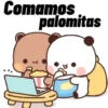 BUBU DUDU COMIENDO 17