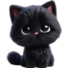 Gatito Negro💞1🇵🇪Clásica 9