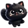 Gatito Negro💞1🇵🇪Clásica 16