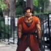 Goku bailando Random😜 10