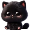 Gatito Negro💞1🇵🇪Clásica 18