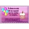 .Te desea en este dia tan especial que tus sueños se cumplan... FELICIDADES....