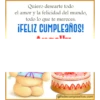 Quiero desearte todo el amor y la felicidad del mundo, todo lo que te mereces. ¡FELIZ CUMPLEAÑOS! 11. gifsdecumpleaños.com