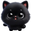 Gatito Negro💞1🇵🇪Clásica 21