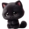 Gatito Negro💞1🇵🇪Clásica 24