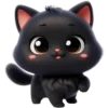 Gatito Negro💞1🇵🇪Clásica 26