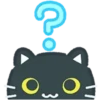 Black cat emoji 2 7