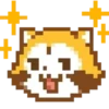Raccoon pixel emoji 1 mov 11