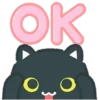 Black cat emoji 2 10