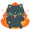 Black cat emoji 2 12