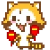 Raccoon pixel emoji 2 mov 14